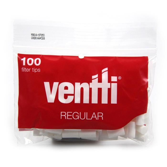 Ventti Regular Filter Tips - 100 Pack Red