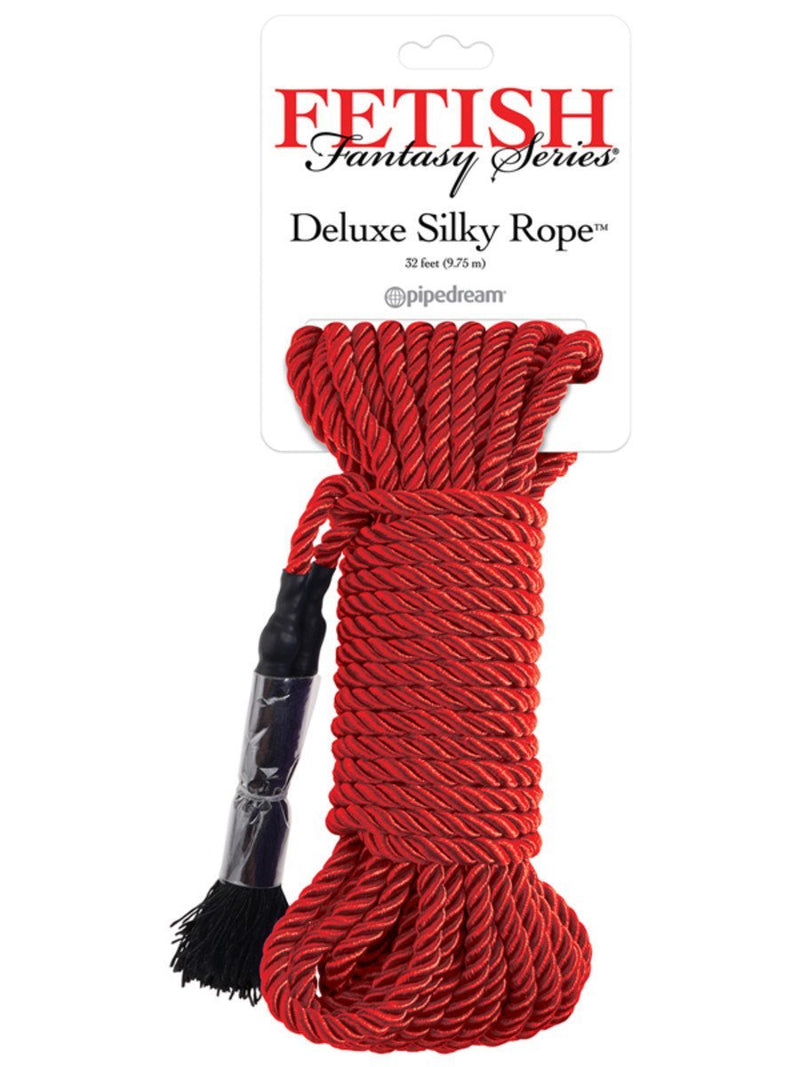 Fetish Fantasy Series Deluxe Silky Rope 9.75mtr-Bondage & Fetish - Cuffs & Restraints-Pipedream-Danish Blue Adult Centres
