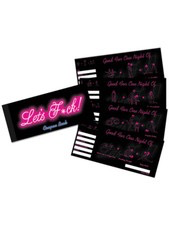 Lets F*ck! Novelty Coupons Game
