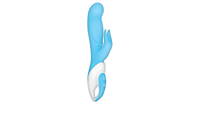 Evolved Raging Rabbit Vibrator (Blue)-Adult Toys - Vibrators - Rabbits-Evolved-Danish Blue Adult Centres