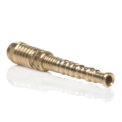 Brass Smokeless Toker Pipe - Medium (10 cm)-Lifestyle - Tobacco Pipes-Agung-Danish Blue Adult Centres