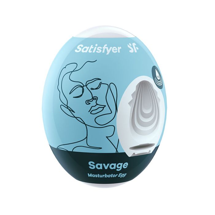 Satisfyer Masturbator Eggs-Adult Toys - Masturbators-Satisfyer-Danish Blue Adult Centres