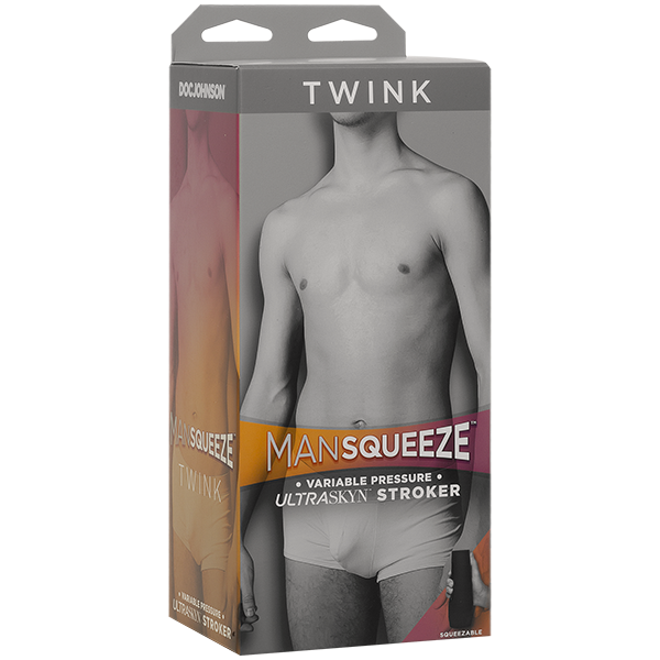 Man Squeeze - Twink Ass-Adult Toys - Masturbators-Doc Johnson-Danish Blue Adult Centres