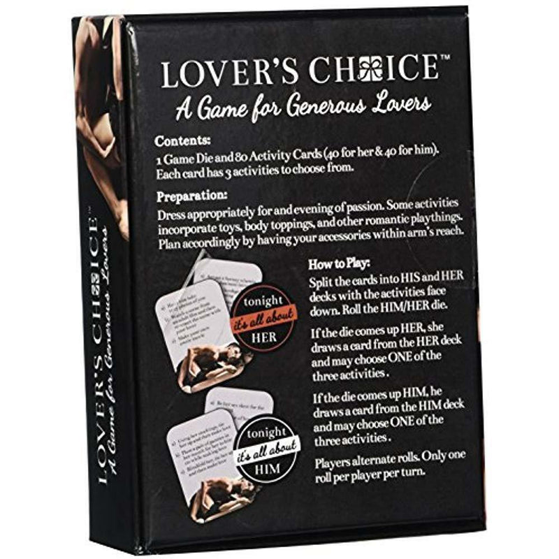 Behind Closed Doors - Lovers Choice-Novelty - Games-LITTLE GENIE-Danish Blue Adult Centres