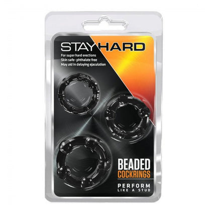 Blush Stay-hard Beaded Cock Ring Set-Adult Toys - Cock Rings-Blush-Danish Blue Adult Centres