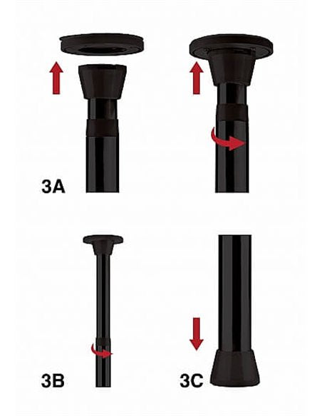 Ouch! Dance Pole-Furniture - Dance Poles-Ouch-Danish Blue Adult Centres