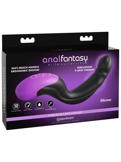 Anal Fantasy- Elite Hyper-Pulse P-Spot Massager-Adult Toys - Anal - Prostate Stimulators-Pipedream-Danish Blue Adult Centres