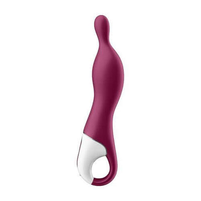 Satisfyer A-Mazing 1 Vibrator - Berry-Adult Toys - Anal - Plugs-Satisfyer-Danish Blue Adult Centres