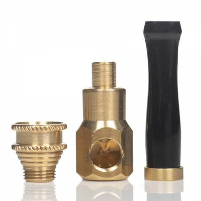 Agung Brass Tobacco Pipe - Medium (7cm)-Lifestyle - Tobacco Pipes-Agung-Danish Blue Adult Centres
