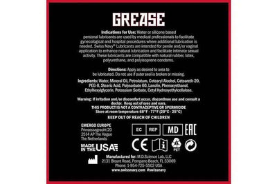 Swiss Navy Grease Lubricant 473ml-Lubricants & Essentials - Lube - Fisting-Swiss Navy-Danish Blue Adult Centres