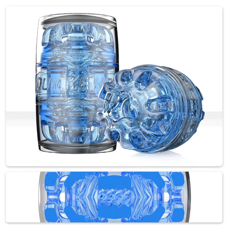 Fleshlight Quickshot Turbo (Clear)-Adult Toys - Masturbators-Fleshlight-Danish Blue Adult Centres