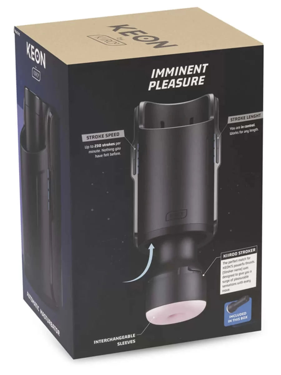 Keon Combo Set By Kiiroo (STROKER INCLUDED)-Adult Toys - Masturbators - Automatic& - Machines-Kiiroo-Danish Blue Adult Centres