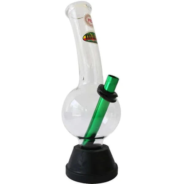 Medium Bent Bubble Oil Pourer 25cm-Lifestyle - Oil Pourers-Agung-Danish Blue Adult Centres