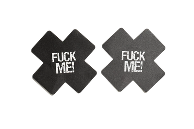 F*** Me Pastie (Black)-Clothing - Accessories-To Be Updated-Danish Blue Adult Centres