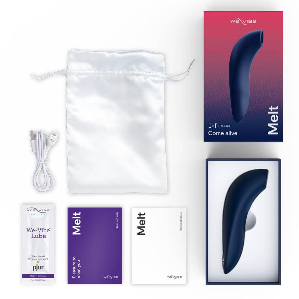 We-Vibe Melt Clitoral Stimulator-Adult Toys - Vibrators - Clitoral Suction-We-Vibe-Danish Blue Adult Centres