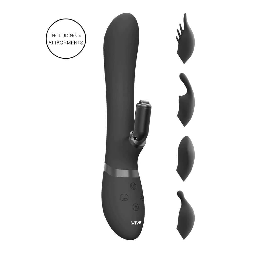 Shots Vive Chou Rabbit & Sleeve Kit-Adult Toys - Vibrators - Rabbits-Shots-Danish Blue Adult Centres