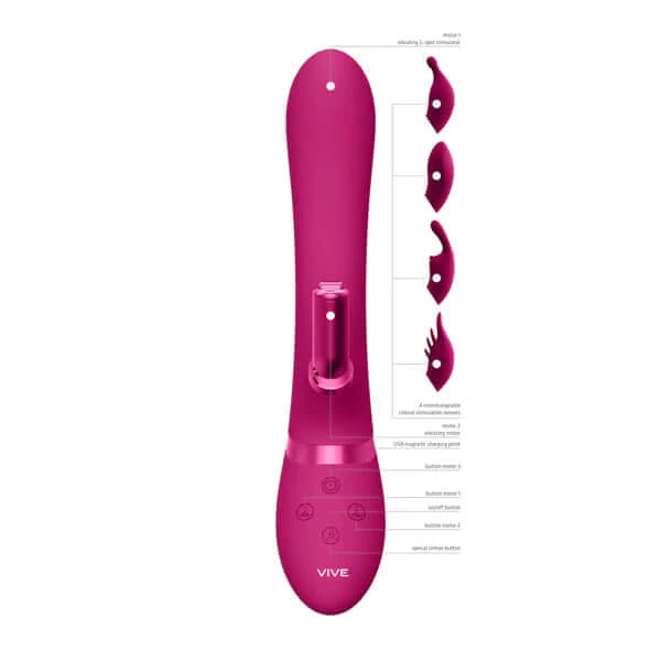 Shots Vive Chou Rabbit & Sleeve Kit-Adult Toys - Vibrators - Rabbits-Shots-Danish Blue Adult Centres