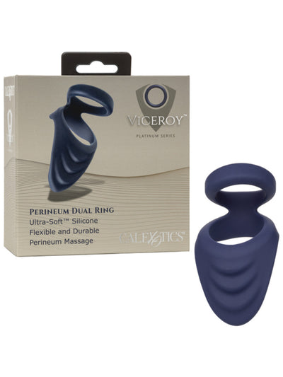 Viceroy- Perineum Dual Ring-Adult Toys - Cock Rings - Separators-CalExotics-Danish Blue Adult Centres