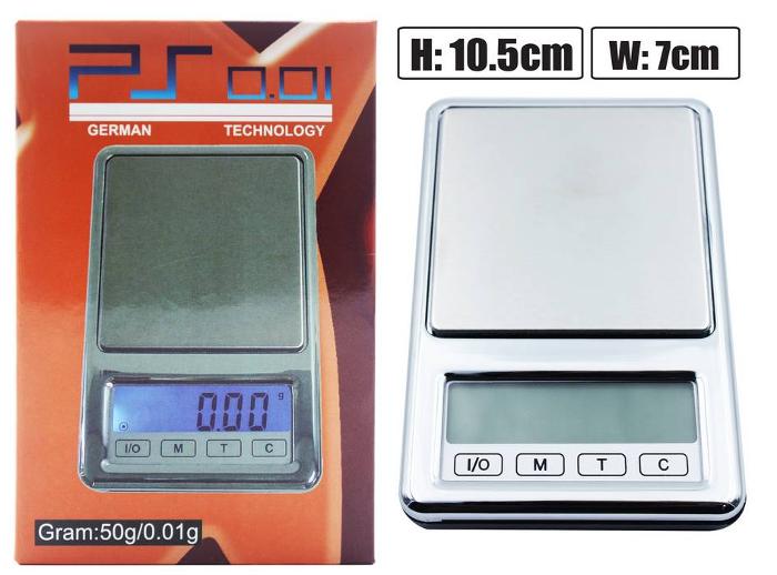 0.01g/50g Precision German Tech Touch Screen Digital Scale-Lifestyle - Scales - 0.01-Trio-Danish Blue Adult Centres