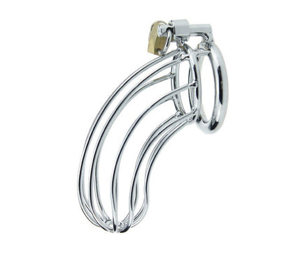 Love In Leather - Bird cage style male chastity device 50mm-Bondage & Fetish - Mask, Hood, Blindfolds-Love In Leather-Danish Blue Adult Centres