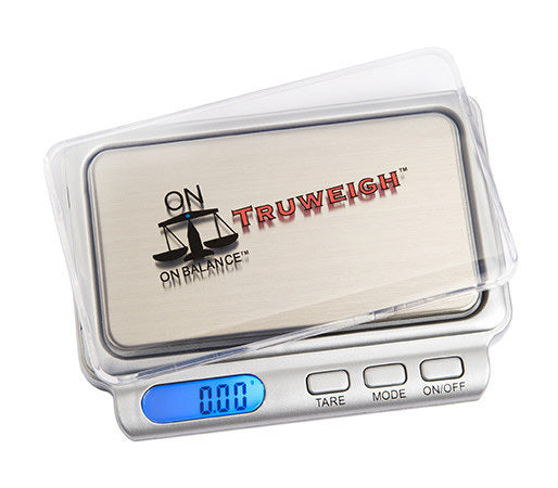 0.01g/100g On-Balance Truweigh Scale-Lifestyle - Scales - 0.01-On Balance-Danish Blue Adult Centres