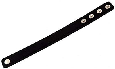Perfect Fit Neoprene Snap Cockring (Black)-Adult Toys - Cock Rings-Perfect Fit-Danish Blue Adult Centres