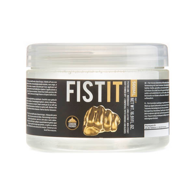 PharmQuests Fist-It Water Based 500ml-Lubricants & Essentials - Lube - Fisting-Pharmquests-Danish Blue Adult Centres