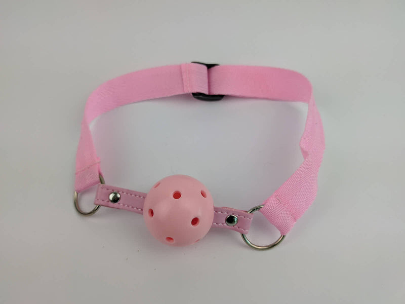 Poison Rose - Breathable Mouth Gag (Pink)