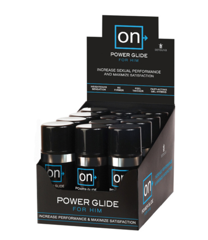 ON for him Powerglide Serum 50ML-Lubricants & Essentials - Creams & Sprays - Arousal-Sensuva-Danish Blue Adult Centres