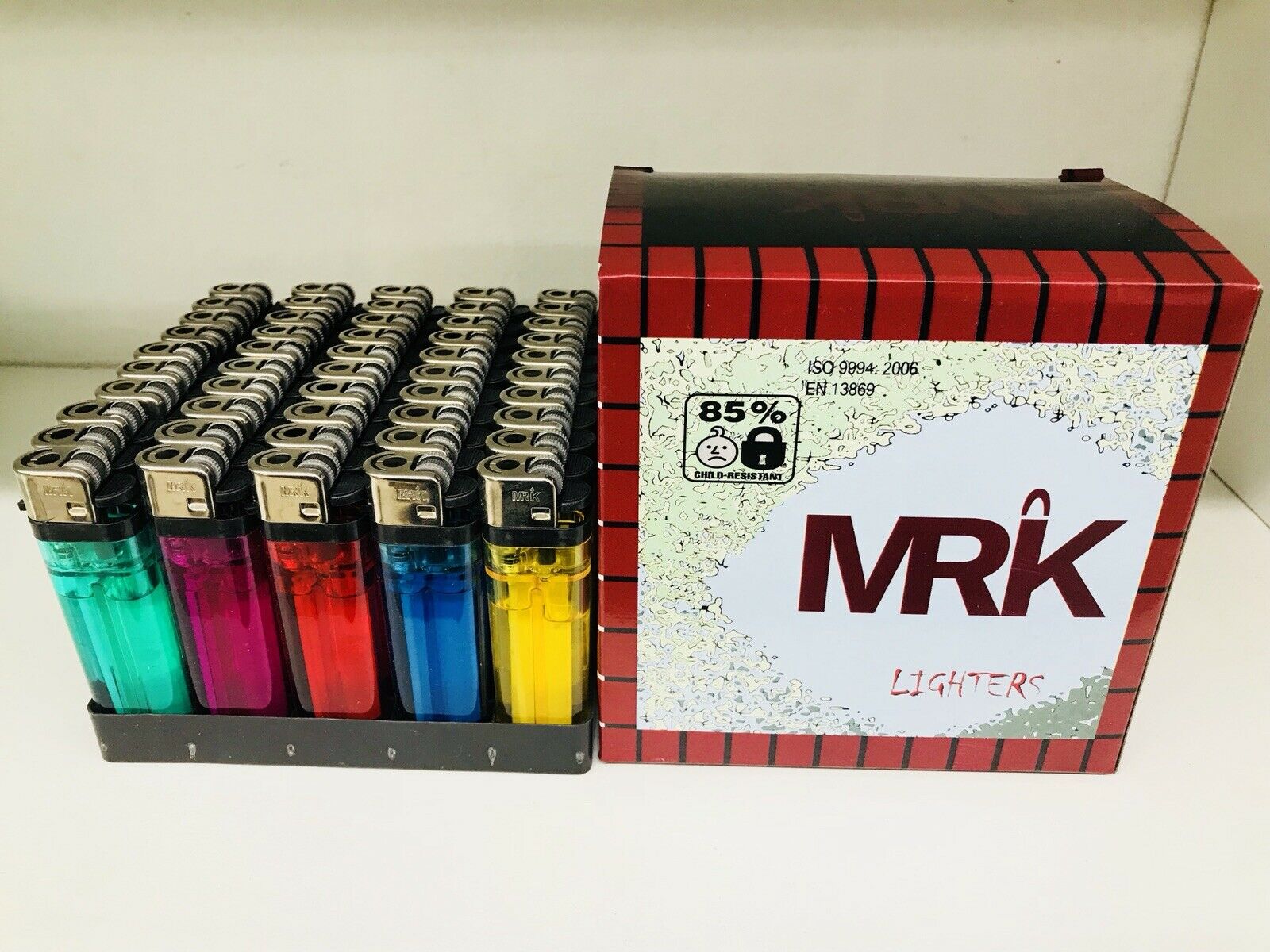 MRK Lighter-Lifestyle - Lighters - Flame Lighters-mrk-Danish Blue Adult Centres