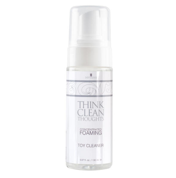 Sensuva Think Clean Thoughts Foaming Toy Cleaner-Lubricants & Essentials - Toy Care-Sensuva-Danish Blue Adult Centres