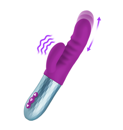 Femme Funn - Essenza Thrusting Rabbit-Adult Toys - Vibrators - Rabbits-Femme Funn-Danish Blue Adult Centres