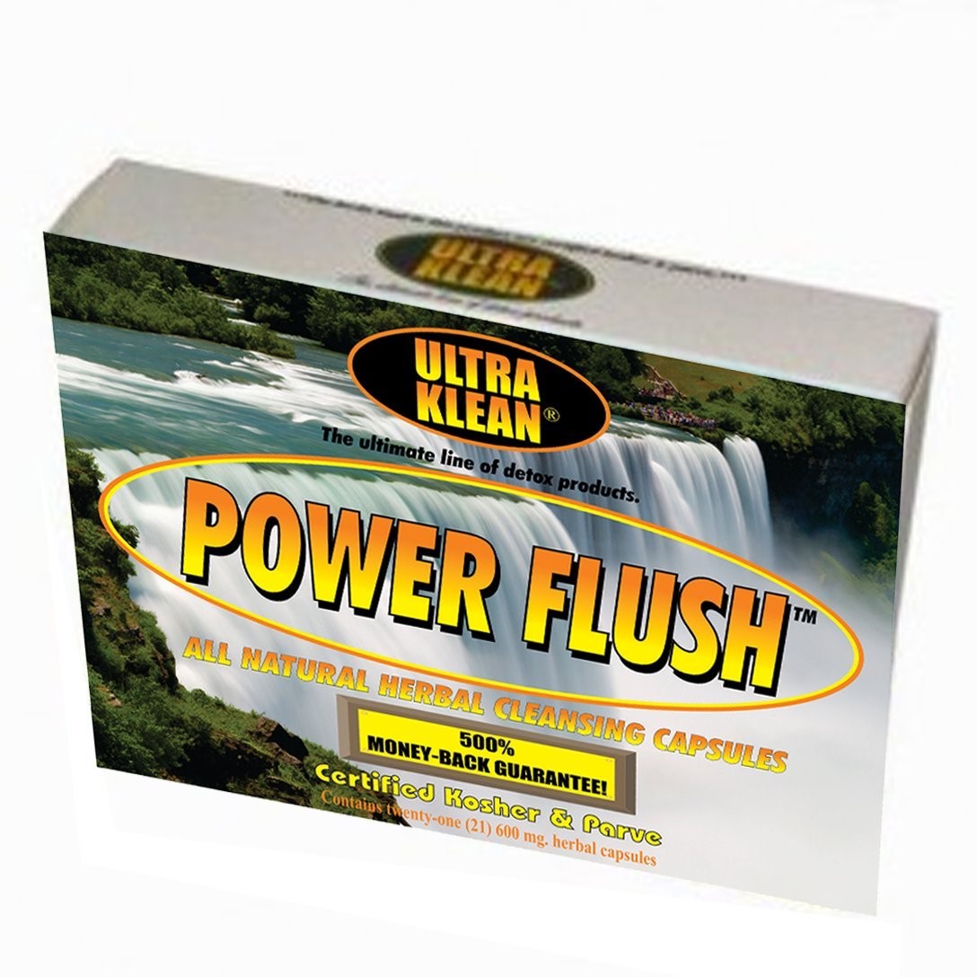 Ultra Klean Power Flush Capsules - 21 (600mg) Capsules-Lifestyle - Detox-Ultra Klean-Danish Blue Adult Centres
