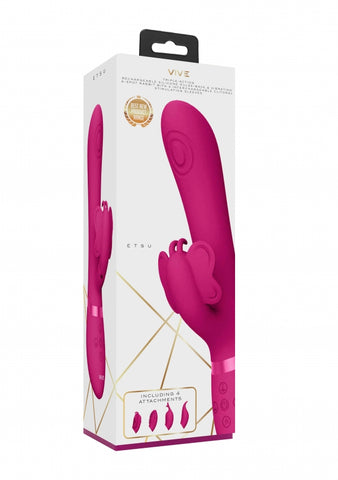 Shots - Etsu Rabbit & Sleeve Kit-Adult Toys - Vibrators - Rabbits-Vive-Danish Blue Adult Centres