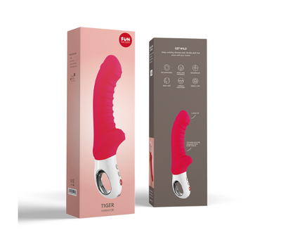 Fun Factory Tiger G5 India Red-Adult Toys - Vibrators - G-Spot-Fun Factory-Danish Blue Adult Centres