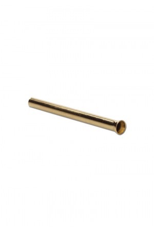 Snorter/Tooter Narrow with Flare End 6cm (Gold)-Lifestyle - Snorters & Tooters-Agung-Danish Blue Adult Centres