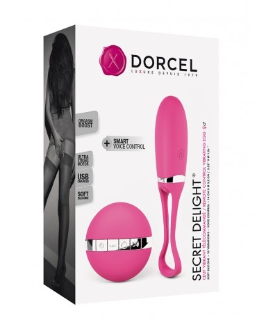 Dorcel Secret Delight (Magenta)-Adult Toys - Vibrators - Remote Controllable-Dorcel-Danish Blue Adult Centres