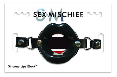 Sportsheets Sex & Mischief Silicone Lips-Bondage & Fetish - Gags-Sport Sheets-Danish Blue Adult Centres