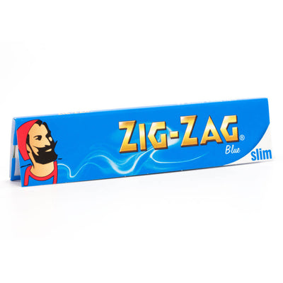 Zig Zag Rolling Paper Blue Slim (Kingsize) 110mm-Lifestyle - Smoking Accessories-Zig-Zag-Danish Blue Adult Centres