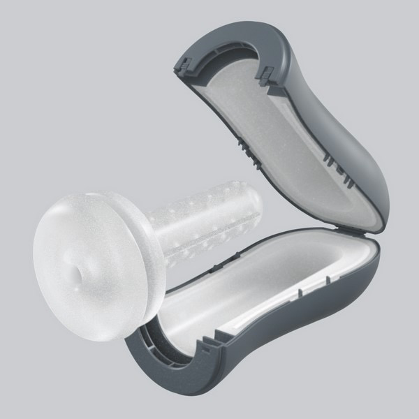 Dorcel Sexpresso Multi-Sensory Masturbator (White)-Adult Toys - Masturbators-Dorcel-Danish Blue Adult Centres