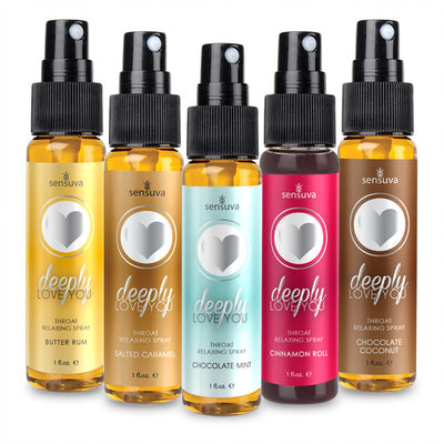 Deeply Love You - Throat Numb Spray-Lubricants & Essentials - Creams & Sprays - Oral-Sensuva-Danish Blue Adult Centres