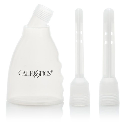 CalEx Ultimate Douche w/ 2 Nozzles-Lubricants & Essentials - Douches-CalExotics-Danish Blue Adult Centres