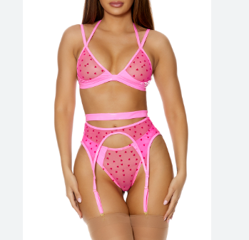 Forplay - Wild At Heart Set Pink