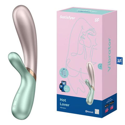Satisfyer Hot Lover - Rabbit Vibrator-Adult Toys - Vibrators - Rabbits-Satisfyer-Danish Blue Adult Centres