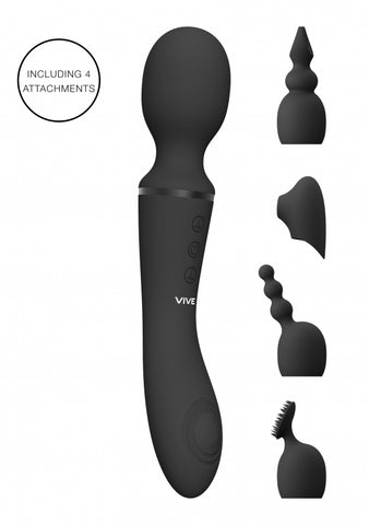 Shots Vive - Nami Dual Sided Massage Wand-Adult Toys - Vibrators - Wands-Vive-Danish Blue Adult Centres