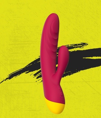 ROMP Jazz Rabbit Vibrator (Pink)-Adult Toys - Vibrators - Rabbits-ROMP-Danish Blue Adult Centres