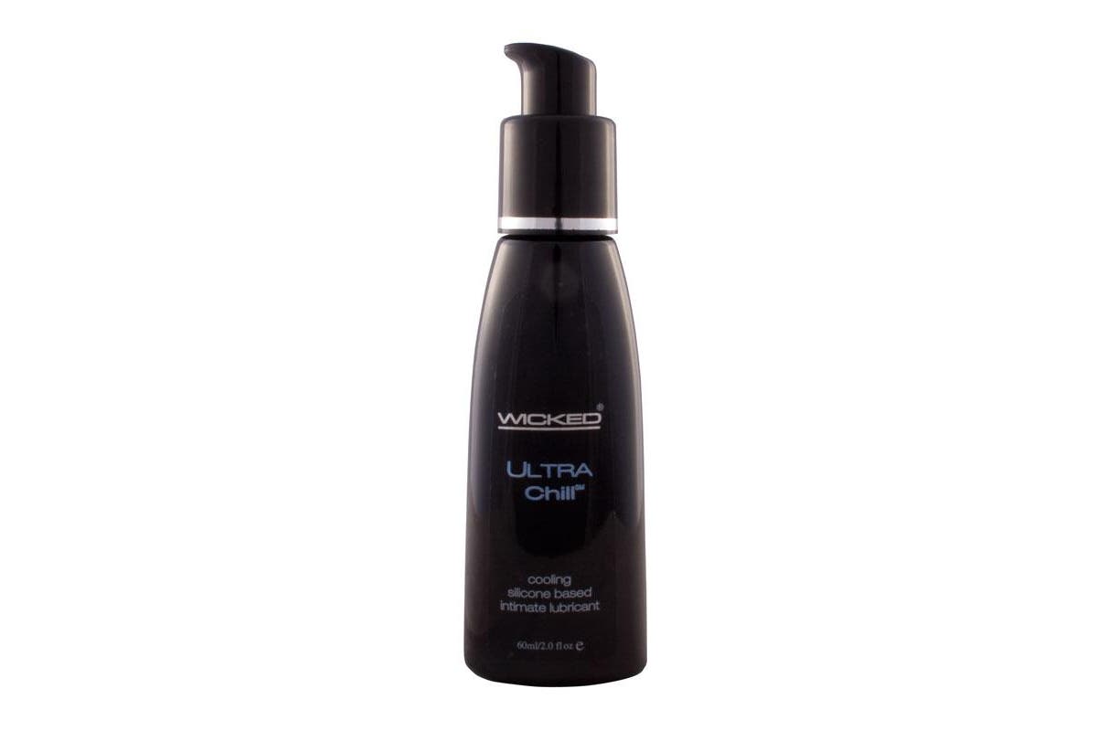 Wicked - Ultra Chill Silicone Lube 60ML-Lubricants & Essentials - Lube - Silicone Based-Wicked-Danish Blue Adult Centres