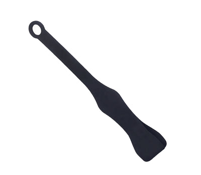 Love In Leather - Black Silicone Paddle w/ Folded Slappper End-Unclassified-Love In Leather-Danish Blue Adult Centres