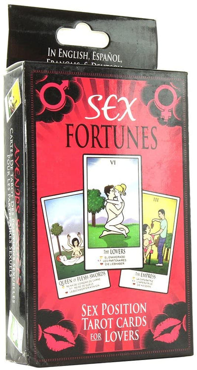 Sex Fortunes Tarot Cards for Lovers Game-Novelty - Cards-Kheper Products-Danish Blue Adult Centres