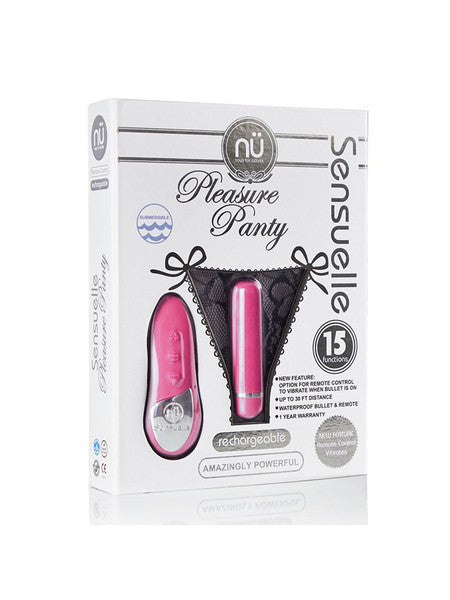 Nu Sensuelle Pleasure Panty Vibe-Adult Toys - Vibrators - Remote Controllable-NU Sensuelle-Danish Blue Adult Centres